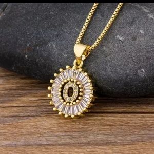 ❣️New Gold letter O Necklace
